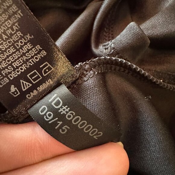 Express | Black Beaded Sheer Lined Slip Mini Dress Women's Small Spaghetti Strap - Picture 8 of 12